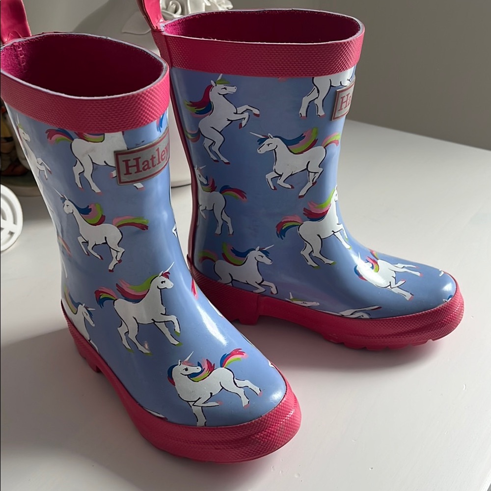Hatley Kids' Unicorn Rain Boots